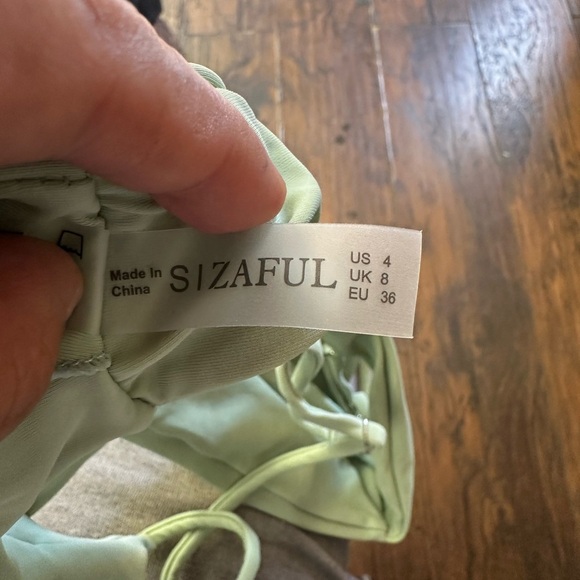 Zaful Mint and Leopard Print Bikini Set <<<161>>>> - Picture 7 of 7